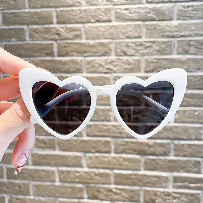 Children's Cute Heart Shape Sunglasses
