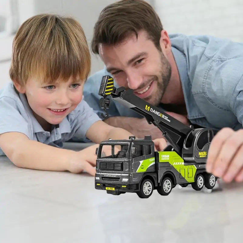 1Pc Alloy Engineering Truck Model  - Assortment