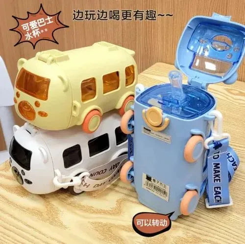 500ml Premium Cute Bus Design Kids Water Bottle