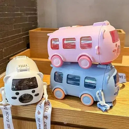 500ml Premium Cute Bus Design Kids Water Bottle