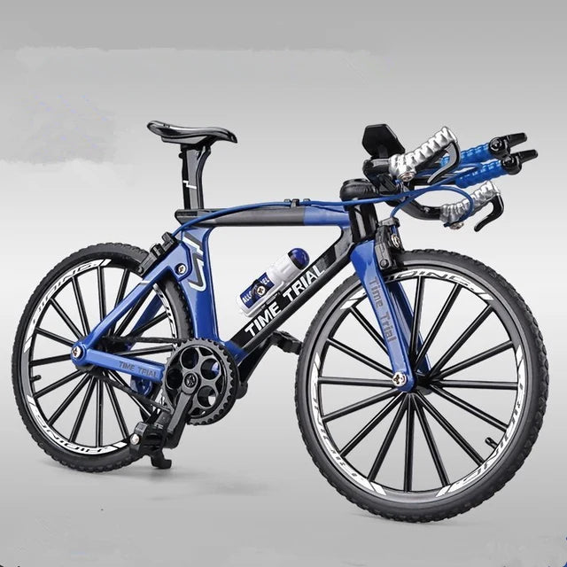 1:8 Diecast Metal Time Trial Racing Bicycle Toy