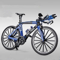 1:8 Diecast Metal Time Trial Racing Bicycle Toy