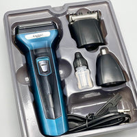 Rechargeable 3 in 1 Kemei Shaver & Trimmer