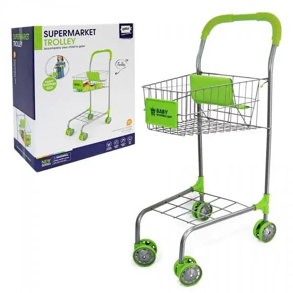 Supermarket Metal Trolley-Baby Shopping Cart