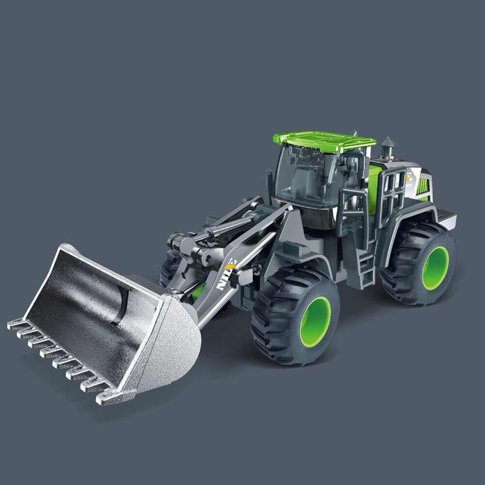 Diecast Alloy Engineering Bulldozer Truck