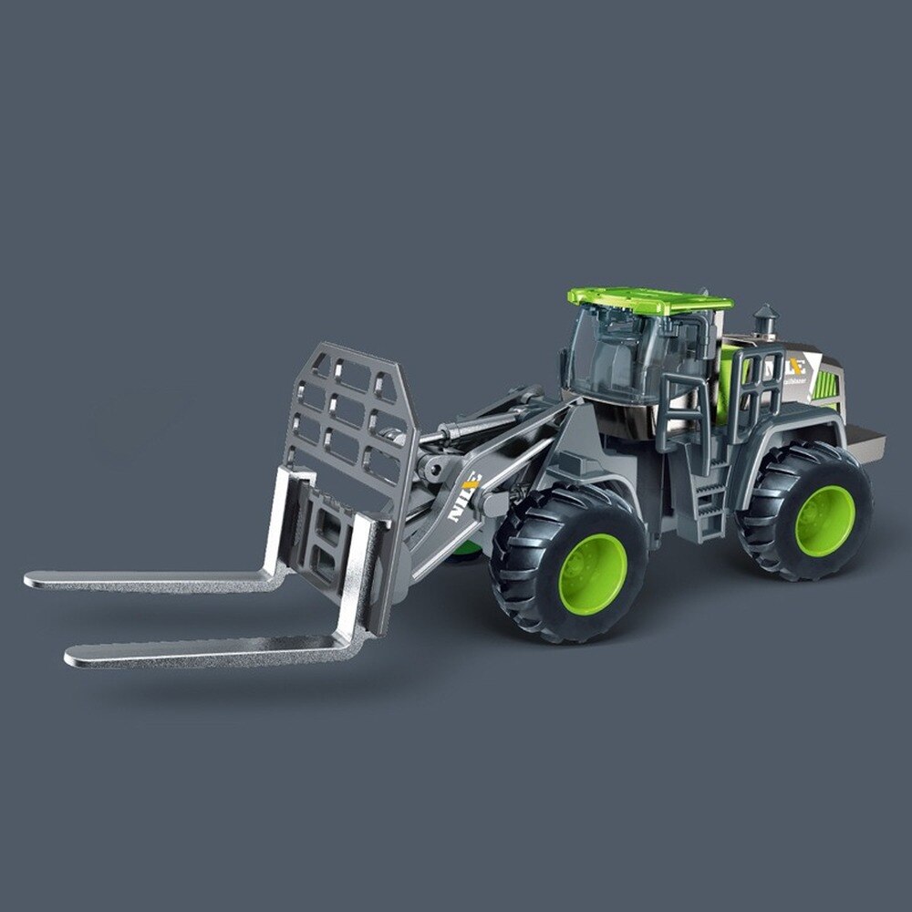 Diecast Alloy Engineering Fork Lift