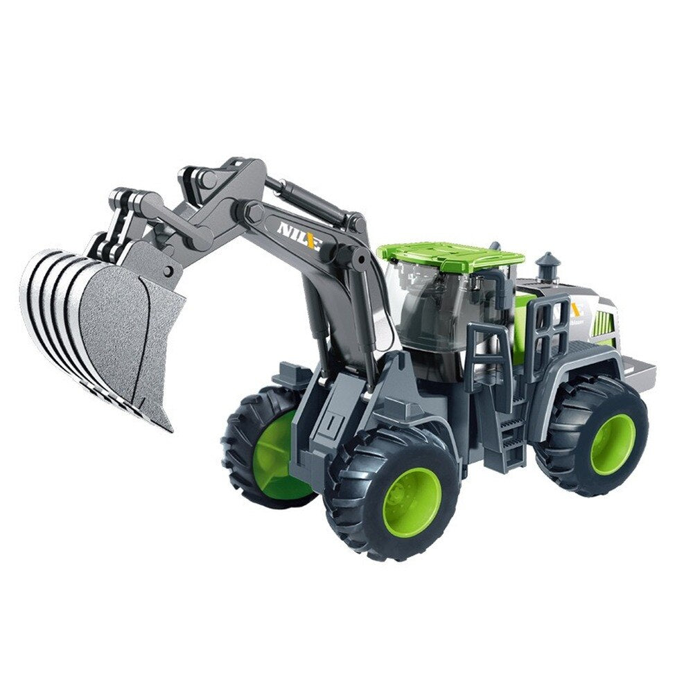Diecast Alloy Engineering Excavator