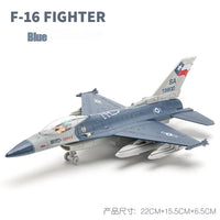 Diecast F-16 Pullback Airplane Model With Light & Sound