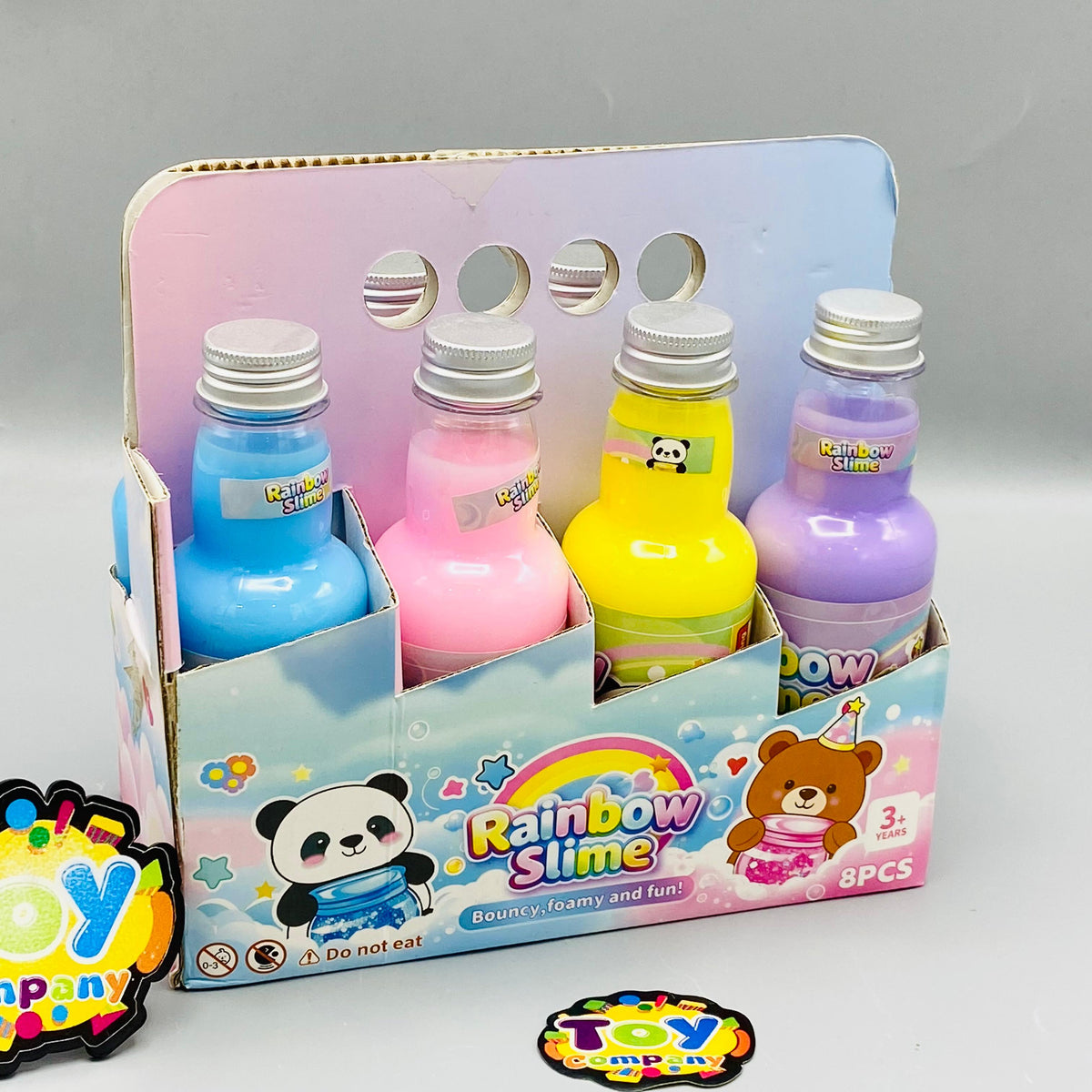 1Pc Rainbow Slime Bottle