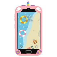 Kids High Quality Dual Camera Digital Touch Phone - Unicorn