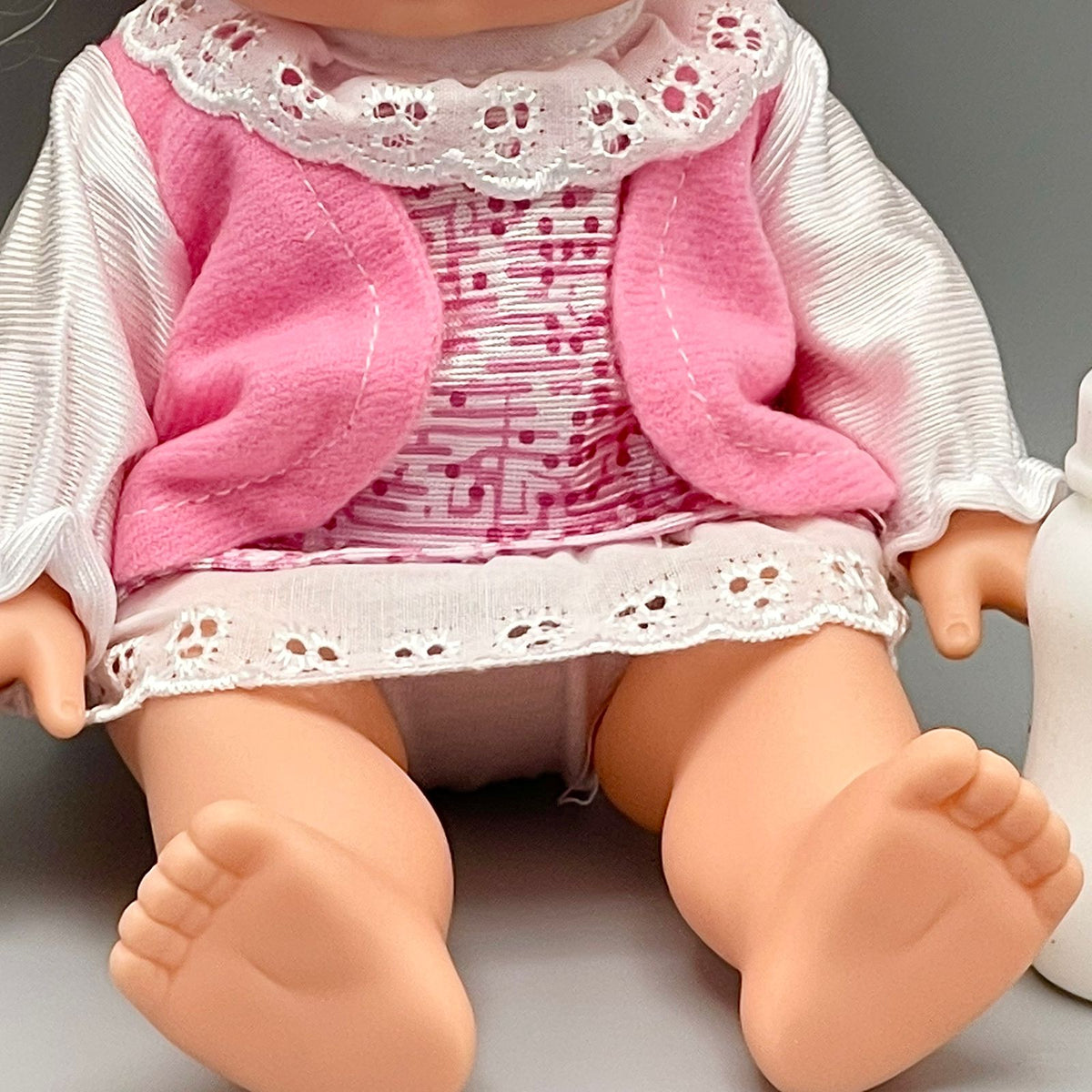Hair Assortment Baby Doll with Feeder