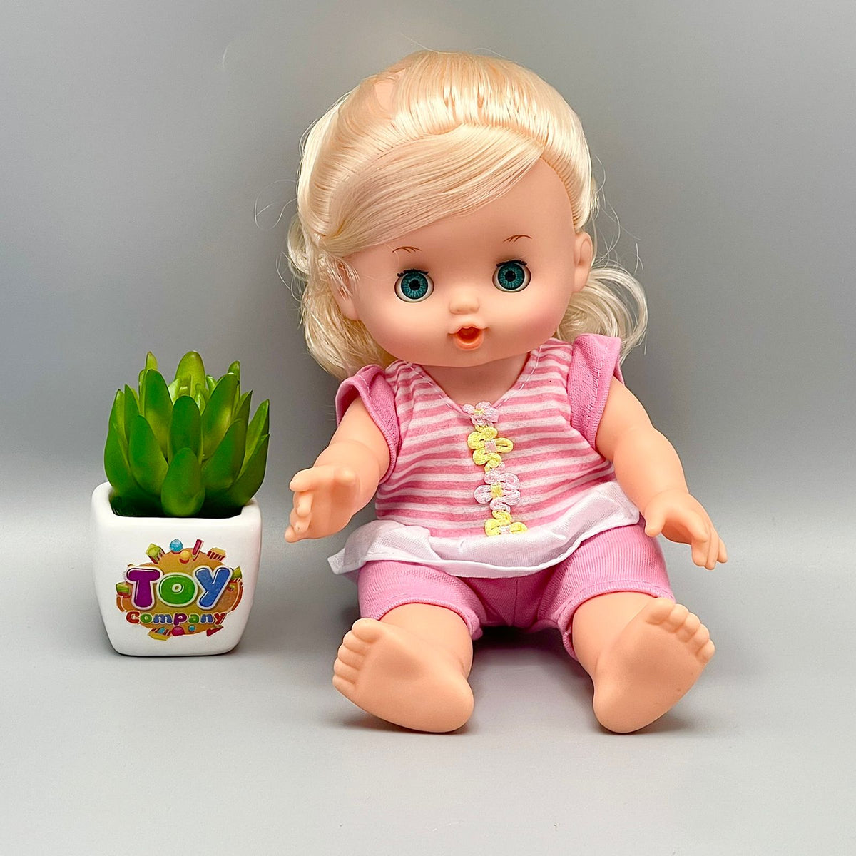 Realistic Baby Girl Doll with Feeder