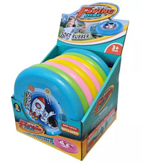 17cm Soft Rubber Flying Disc Frisbee - 1Pc