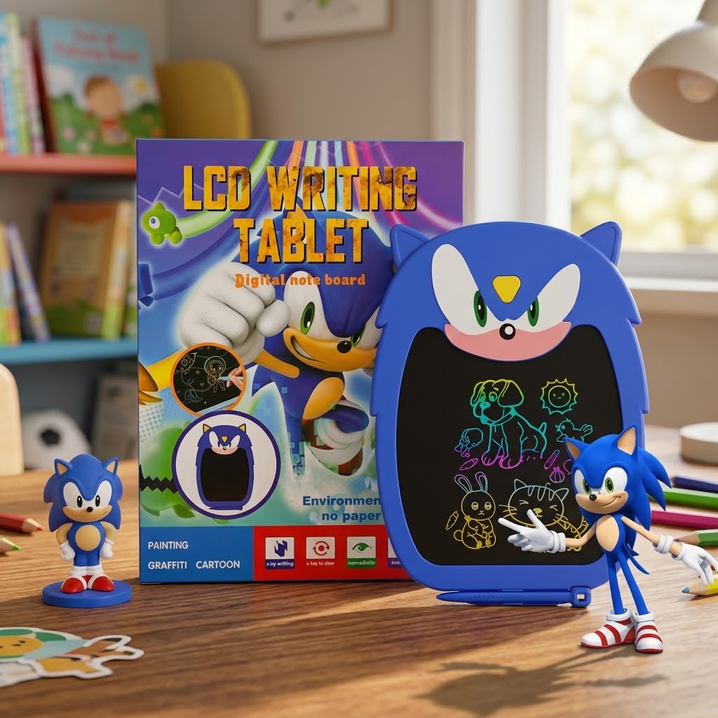 Sonic the Hedgehog Colorful LCD Writing Tablet
