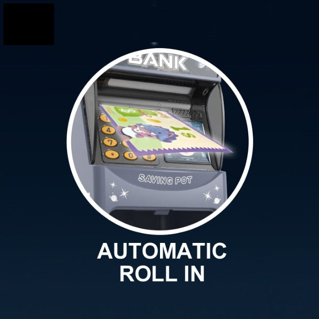 Kids Space Themed Password & Face Recognition ATM Machine