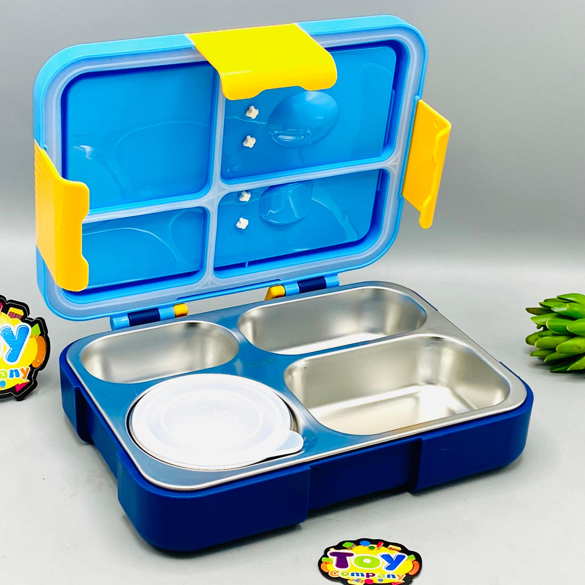 Space Themed Stainless Steel 900ml Lunch Box