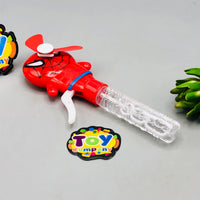 Spiderman Handheld Fan & Bubble Stick - 1Pc