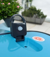 1.1L Stainless Steel Dual Lunch Box - Blue