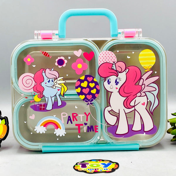 Stainless Steel 750ml Lunch Box - Unicorn
