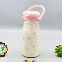 600ml Stainless Steel Sipping Water Bottle - Pink