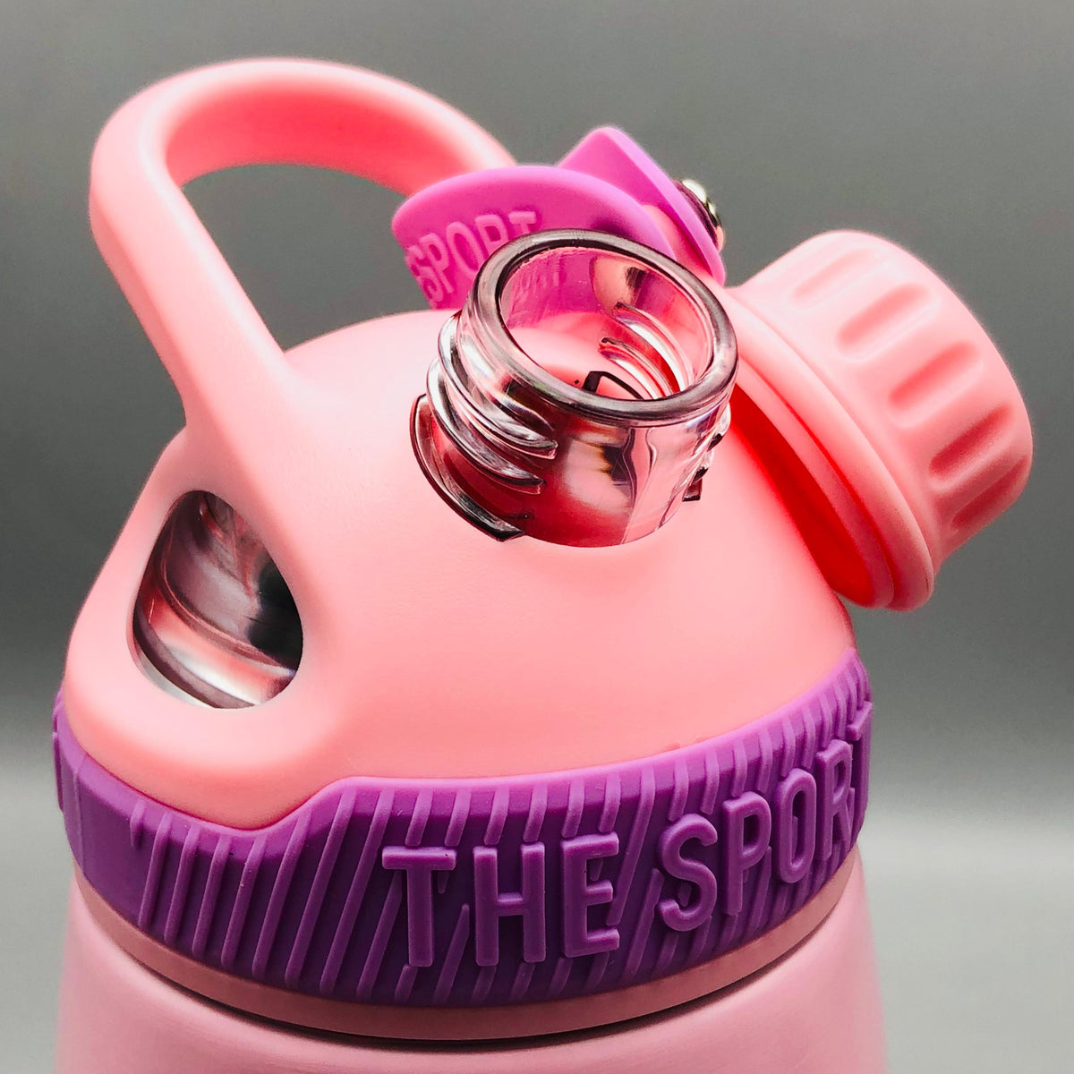 800ml Stainless Steel Vacuum Insulated Sports Water Bottle - Pink