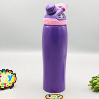 800ml Stainless Steel Vacuum Insulated Sports Water Bottle - Purple