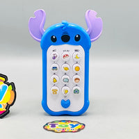 Stitch Design Kids Musical Puzzle Mobile Phone