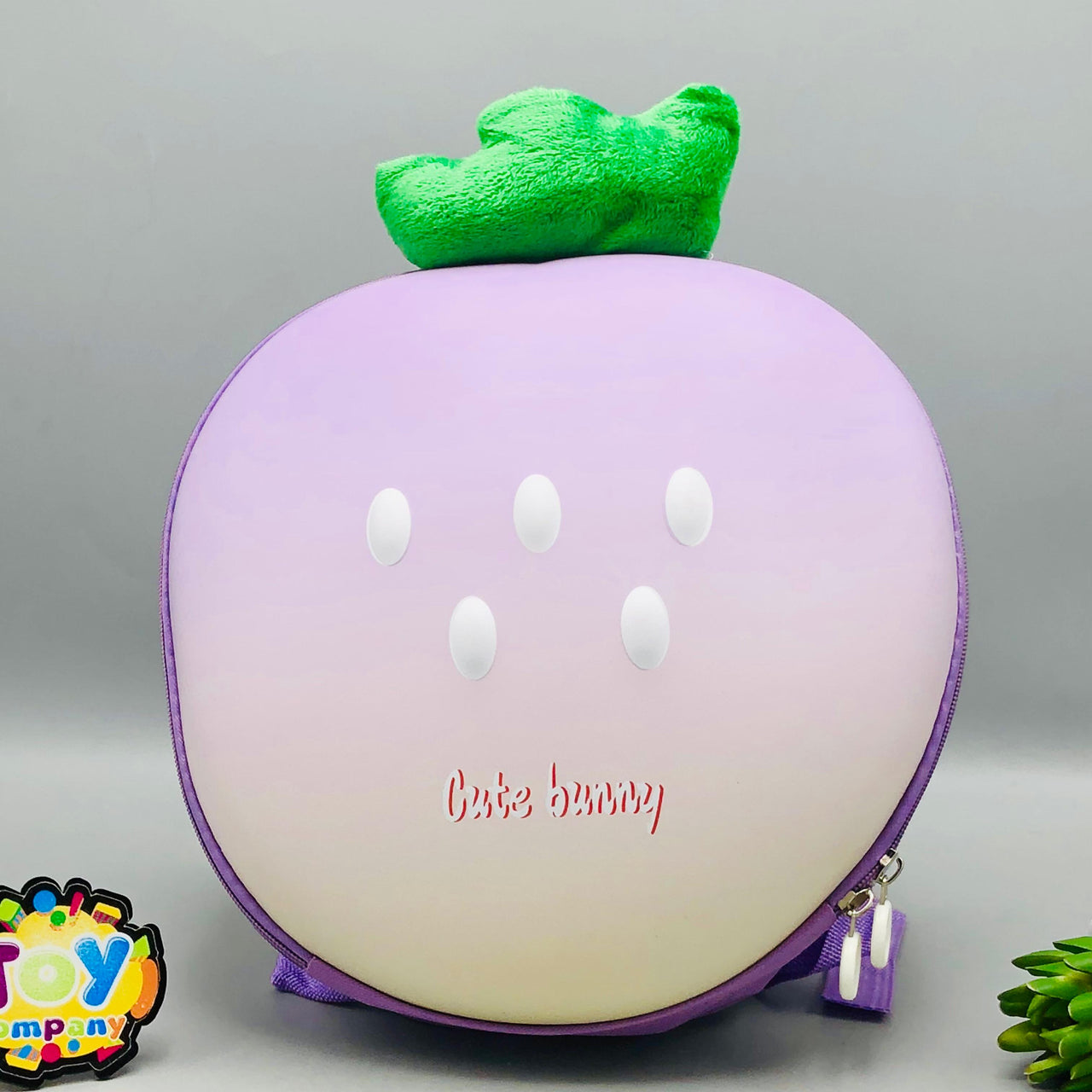 Strawberry 3D Shell Kids Picnic Backpack