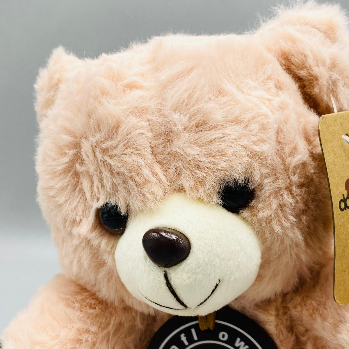 7 Inch Stuff Teddy Bear - Peach