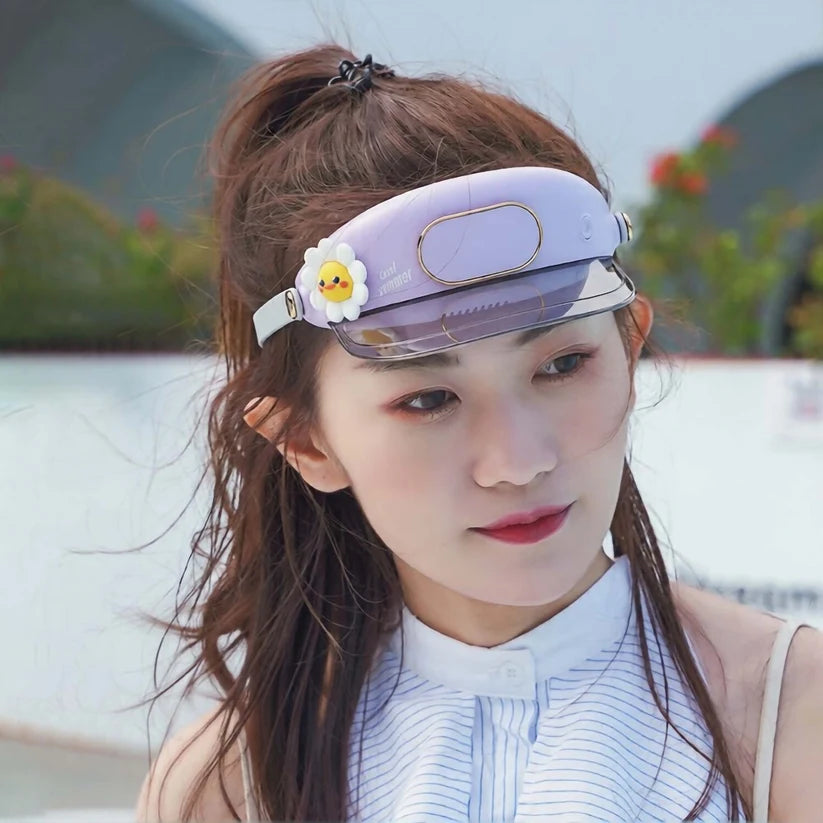 Sunflower Rechargeable Sun Protection Cooling Fan Hat