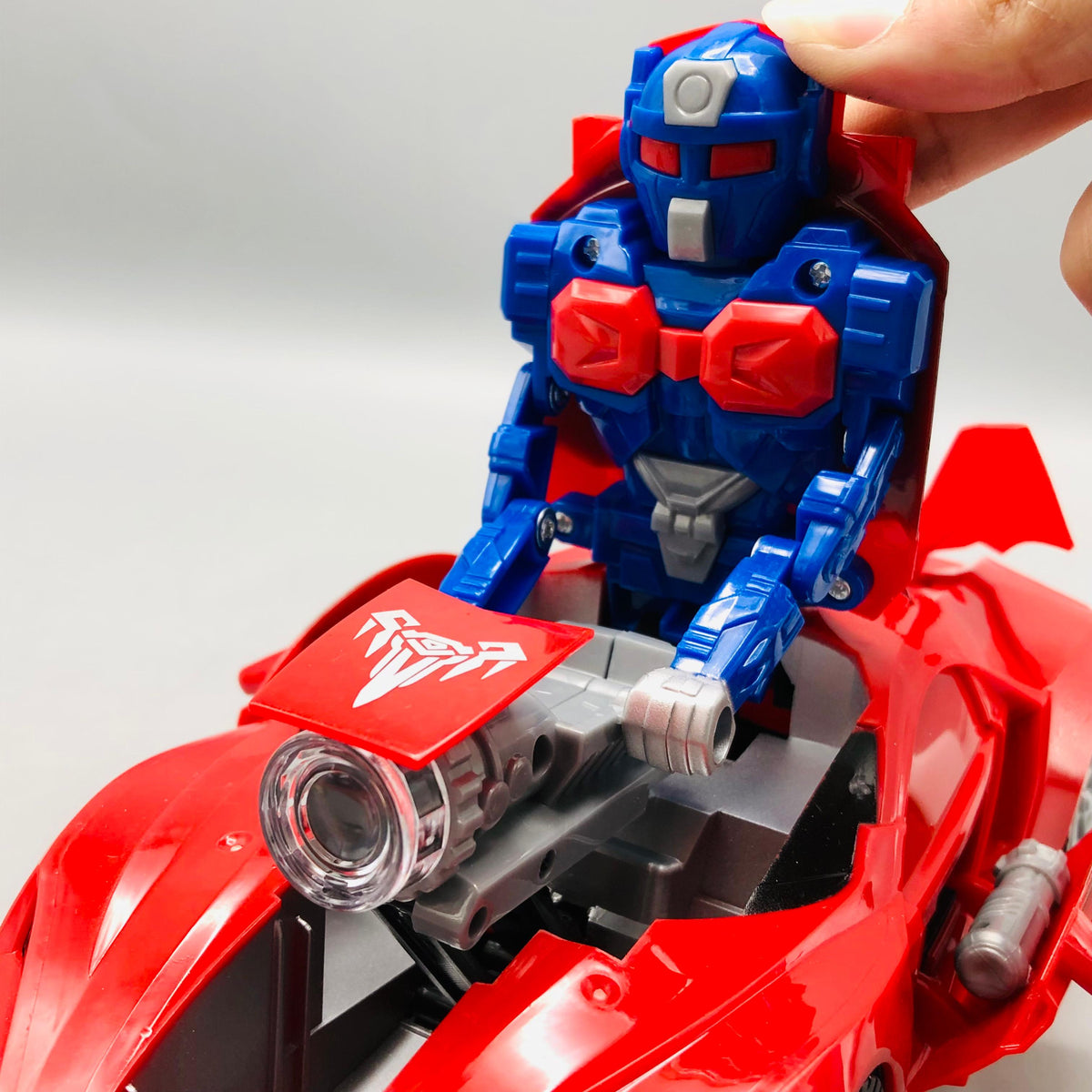 Deformation Robot Super Change Car With Lights & Music