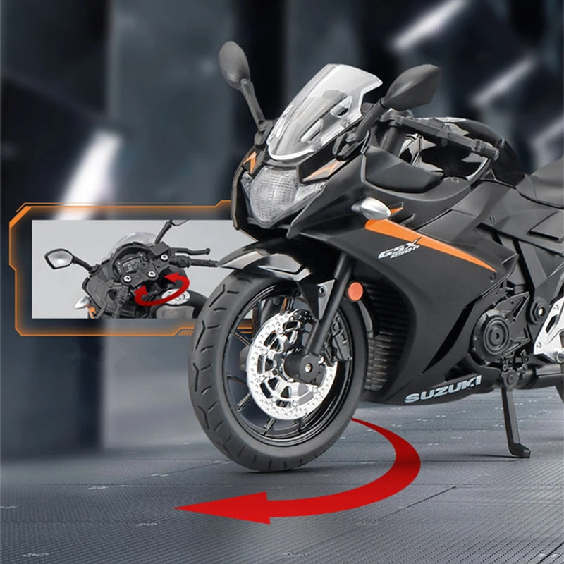 1:12 Diecast Suzuki GSX-250R Model Bike