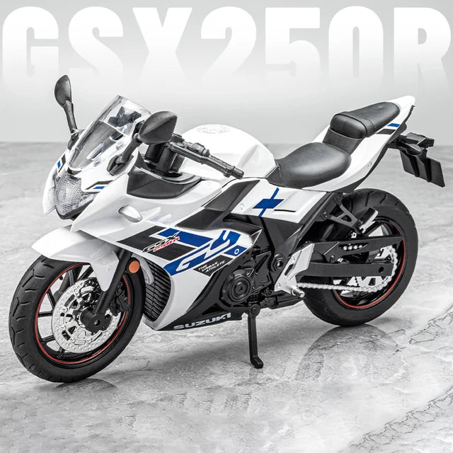 1:12 Diecast Suzuki GSX-250R Model Bike