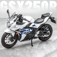 1:12 Diecast Suzuki GSX-250R Model Bike