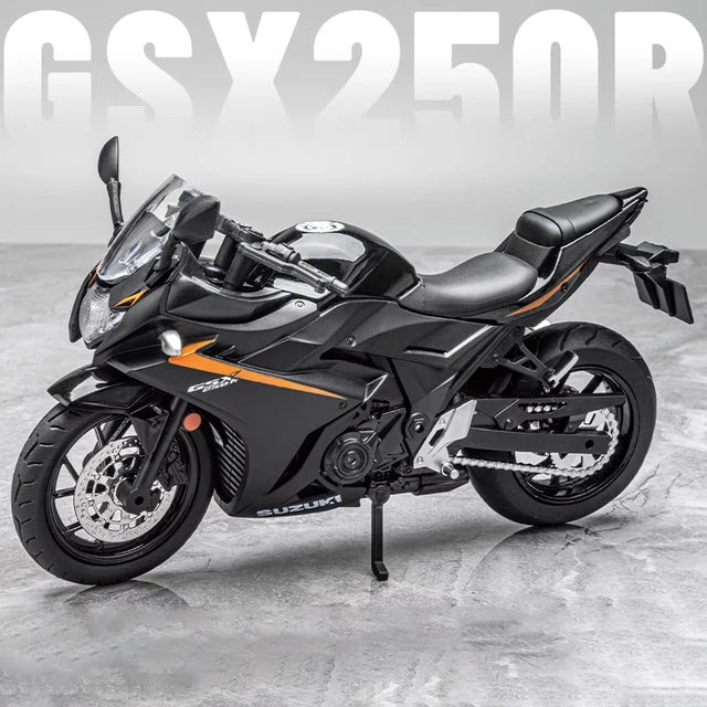 1:12 Diecast Suzuki GSX-250R Model Bike