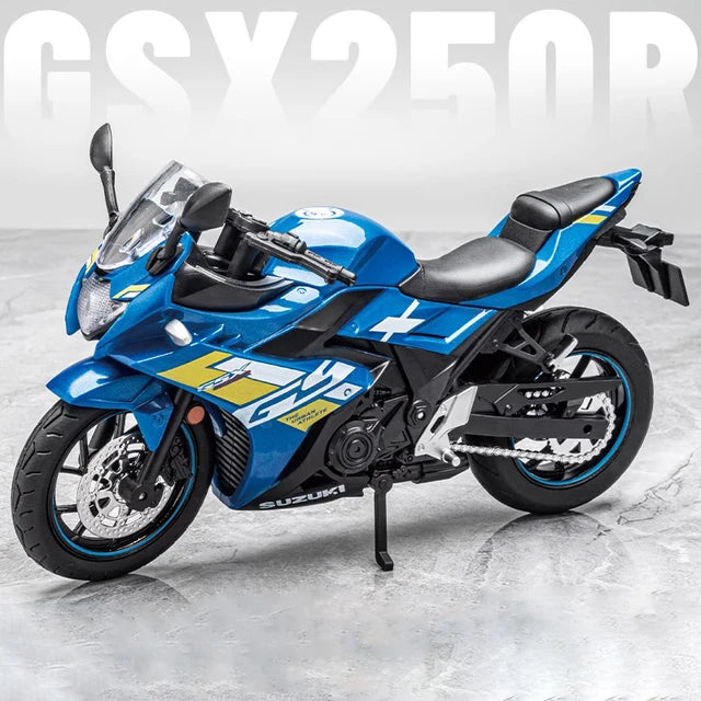 1:12 Diecast Suzuki GSX-250R Model Bike