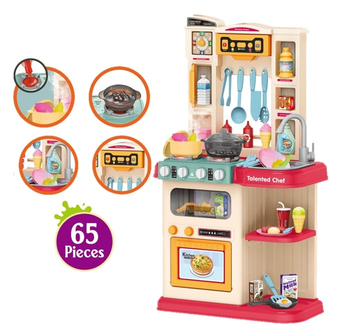Talented Chef Children's Kitchen 65 Pieces