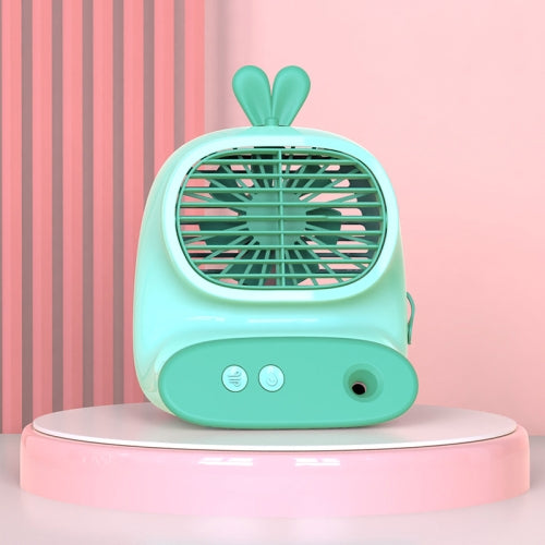 2 in 1 Rechargeable Mini Desktop Spray Fan