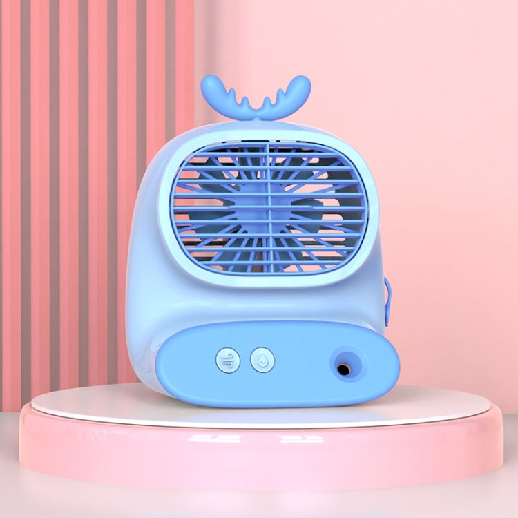 2 in 1 Rechargeable Mini Desktop Spray Fan
