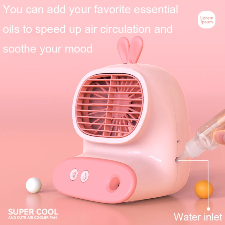 2 in 1 Rechargeable Mini Desktop Spray Fan