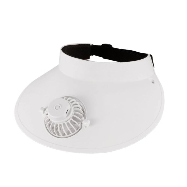 Rechargeable & Adjustable Rotating Fan Sun Hat