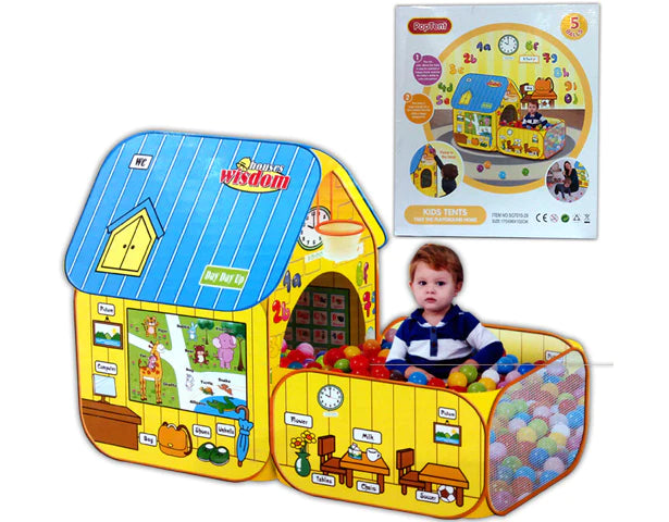 Learning Pop-up Tent House For Kids