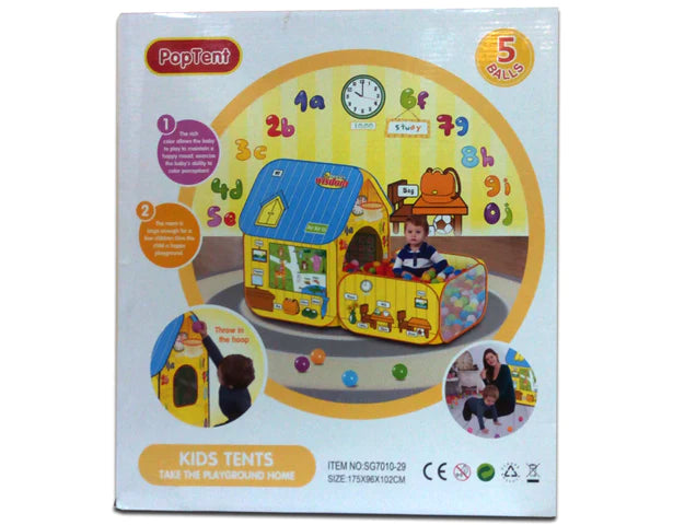 Learning Pop-up Tent House For Kids
