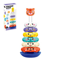 Kids Stacked Rings Fun Puzzle Toy