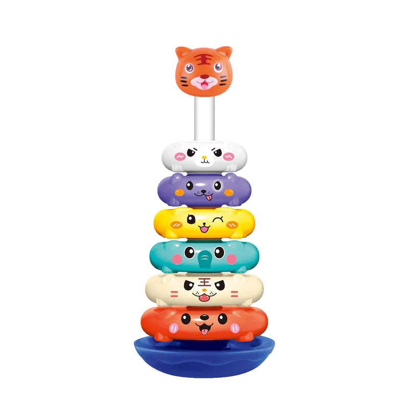 Kids Stacked Rings Fun Puzzle Toy