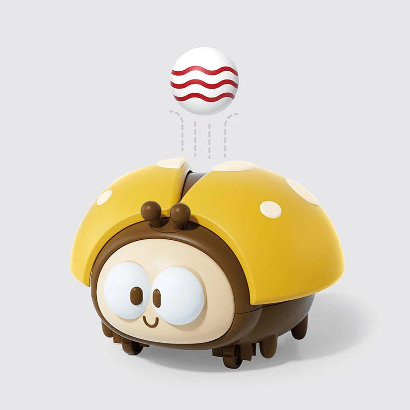 Rechargeable Mini Ball Blowing Ladybug Toy
