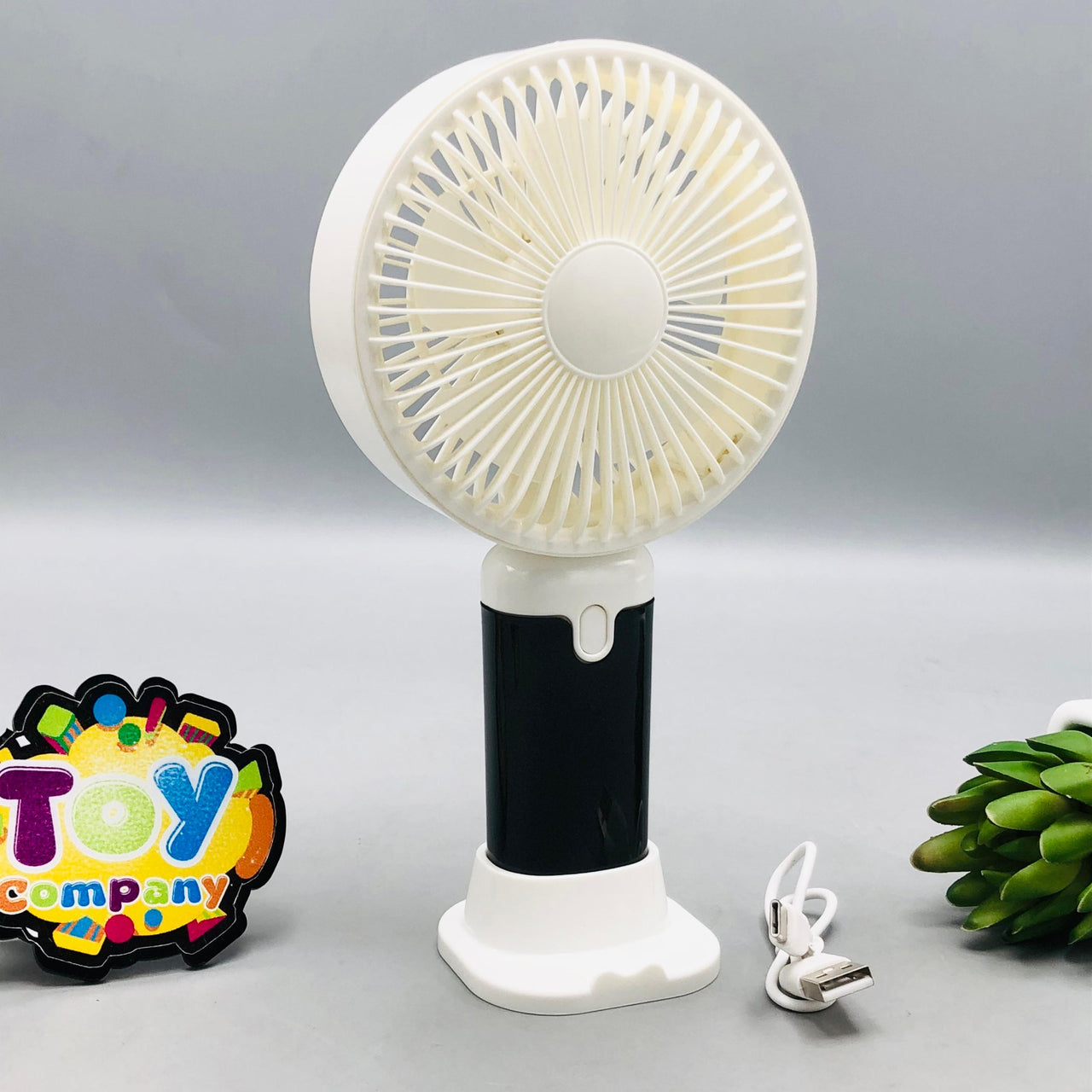 Rechargeable Tabletop & Handheld Summer Cooling Fan
