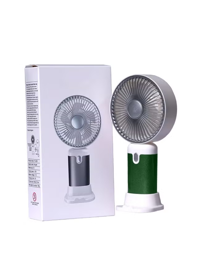 Rechargeable Tabletop & Handheld Summer Cooling Fan
