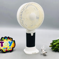 Rechargeable Tabletop & Handheld Summer Cooling Fan