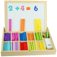 Wooden Arithmetic Stick Learning Box